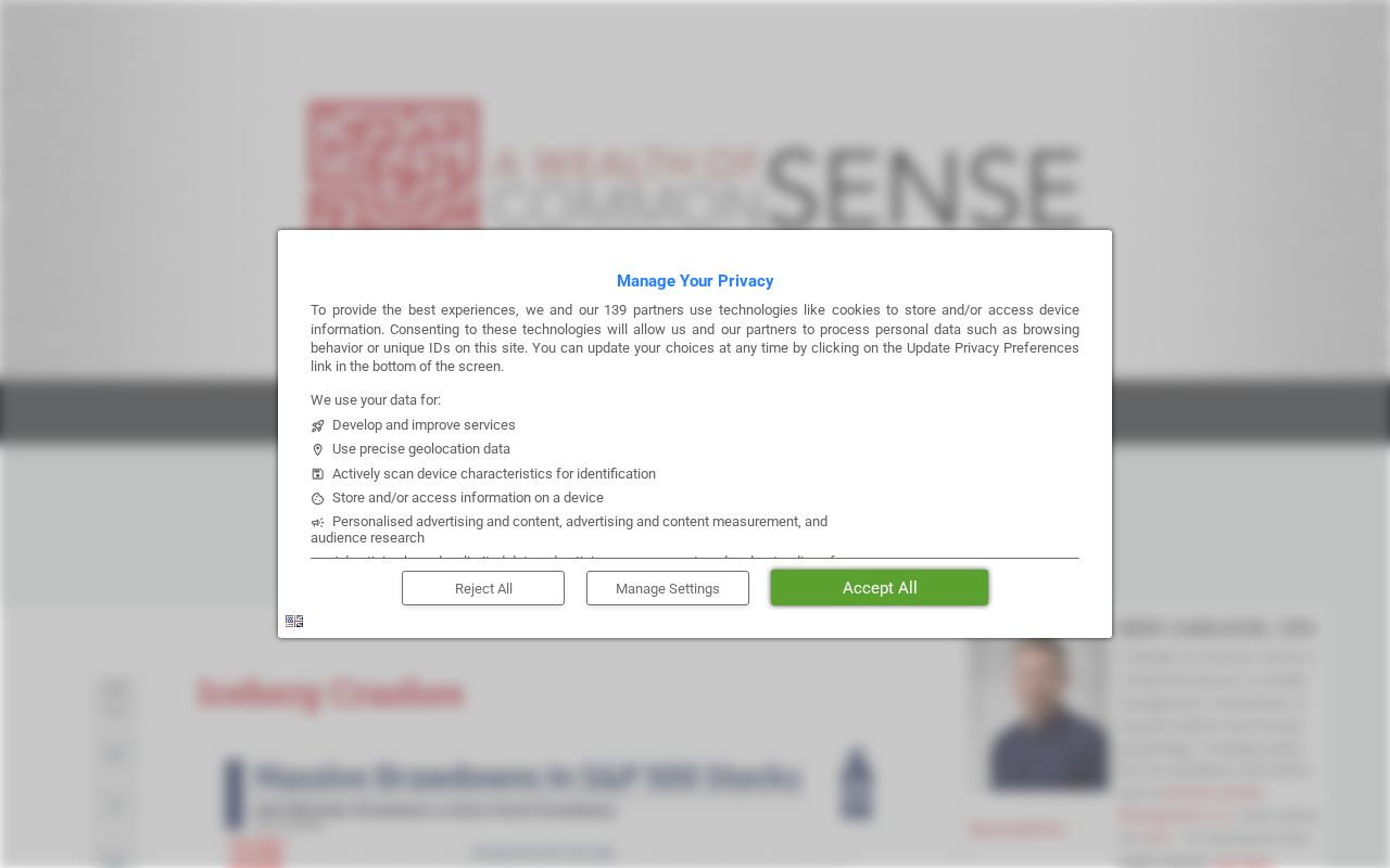 Screenshot of A Wealth of Common Sense