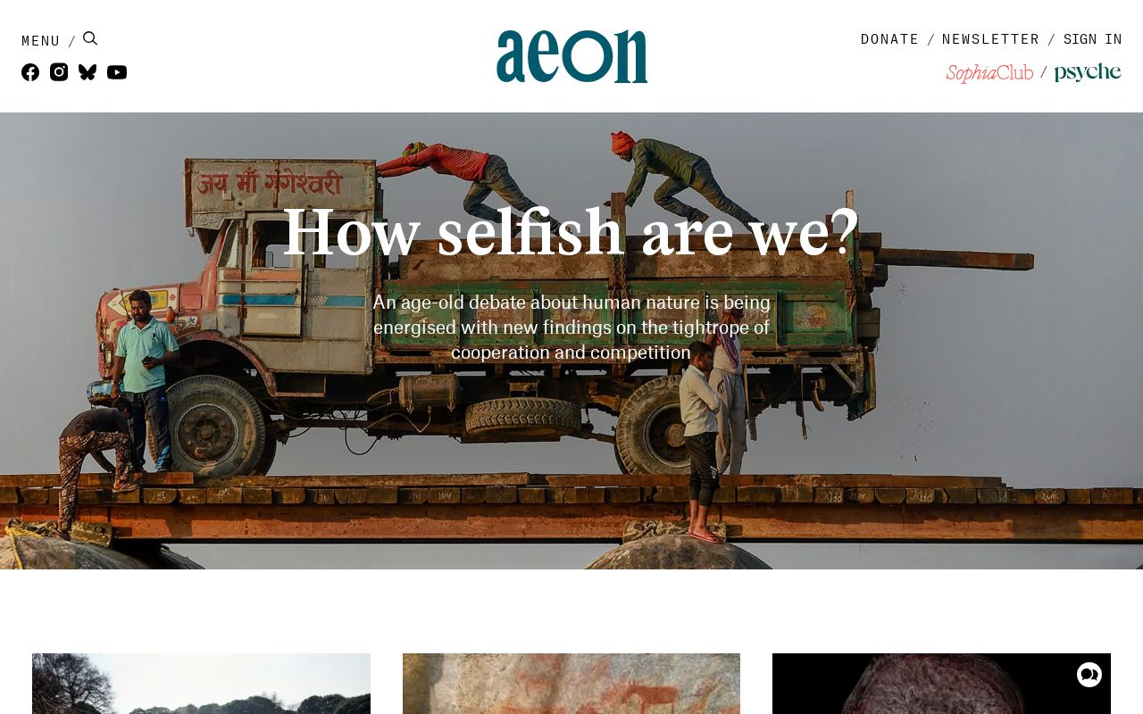 Screenshot of Aeon