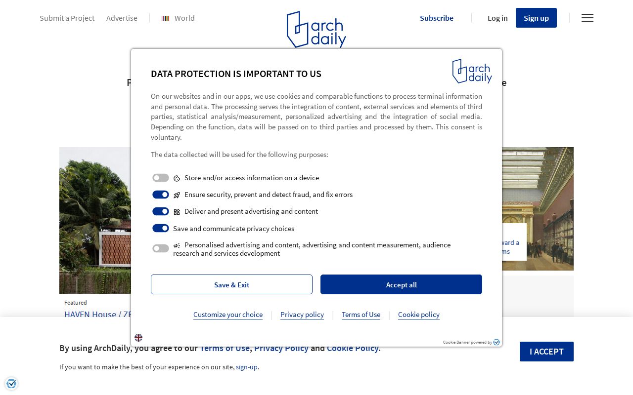 Screenshot of ArchDaily