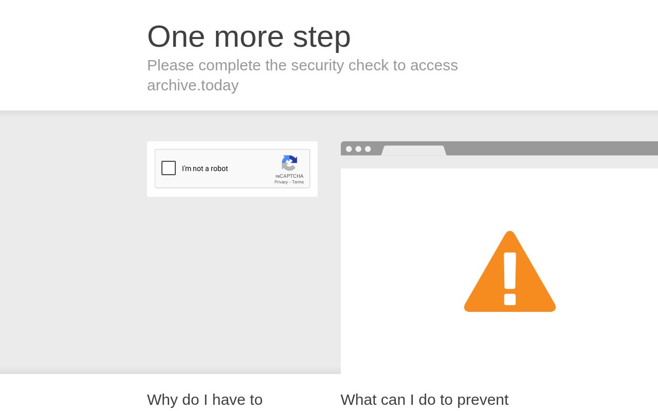 Screenshot of archive.today