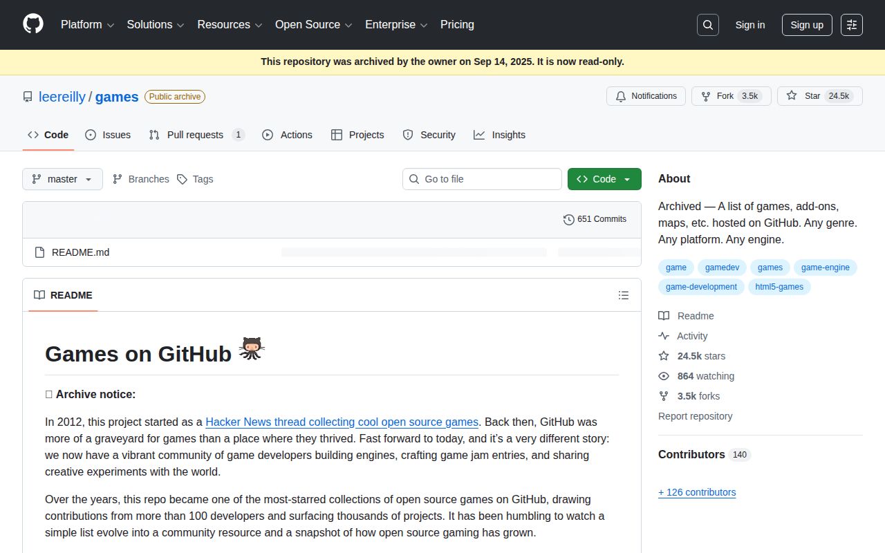 Screenshot of Awesome Games