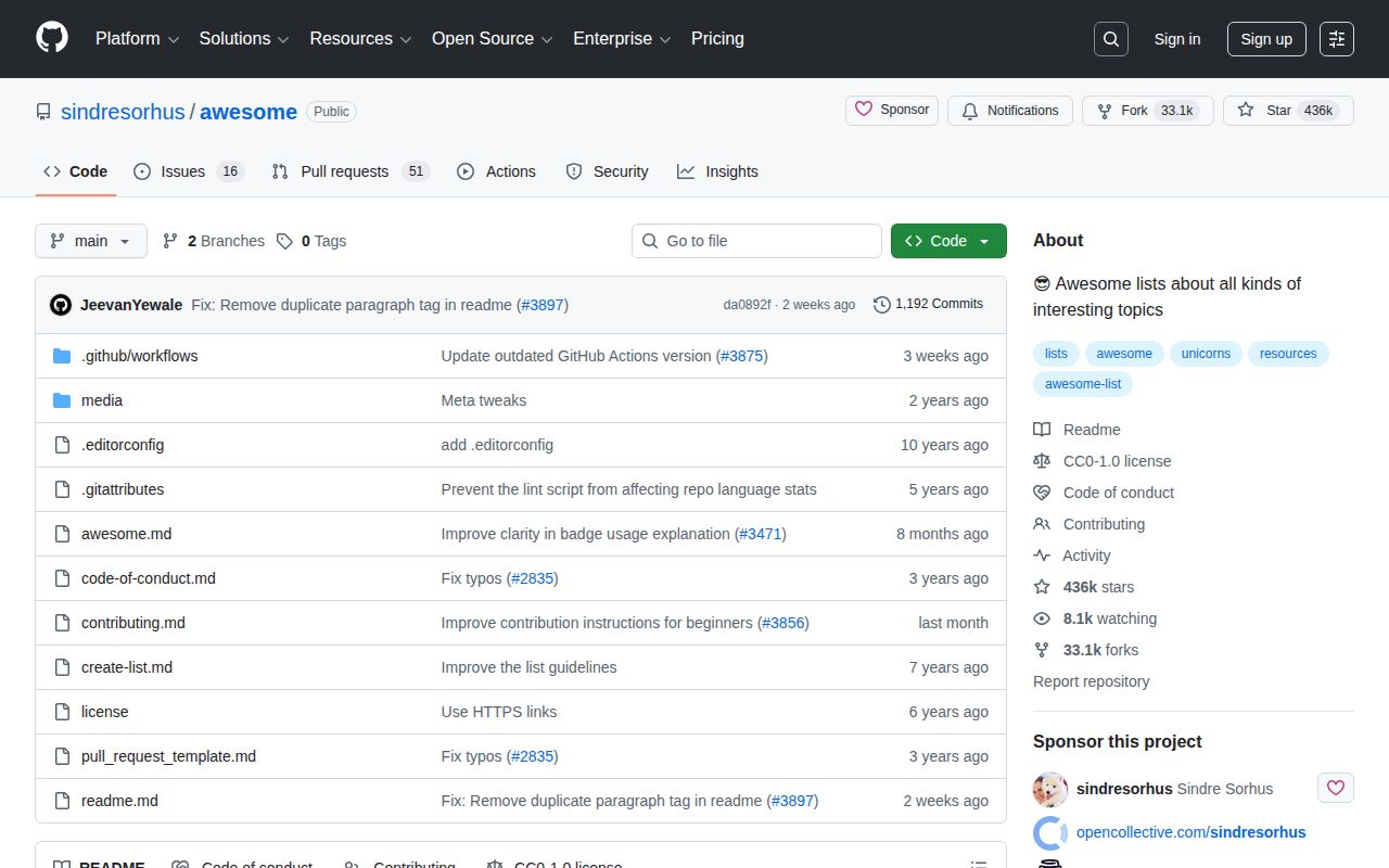 Screenshot of Awesome