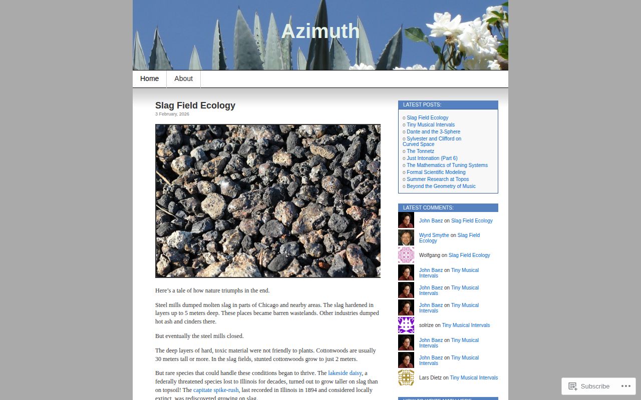 Screenshot of Azimuth