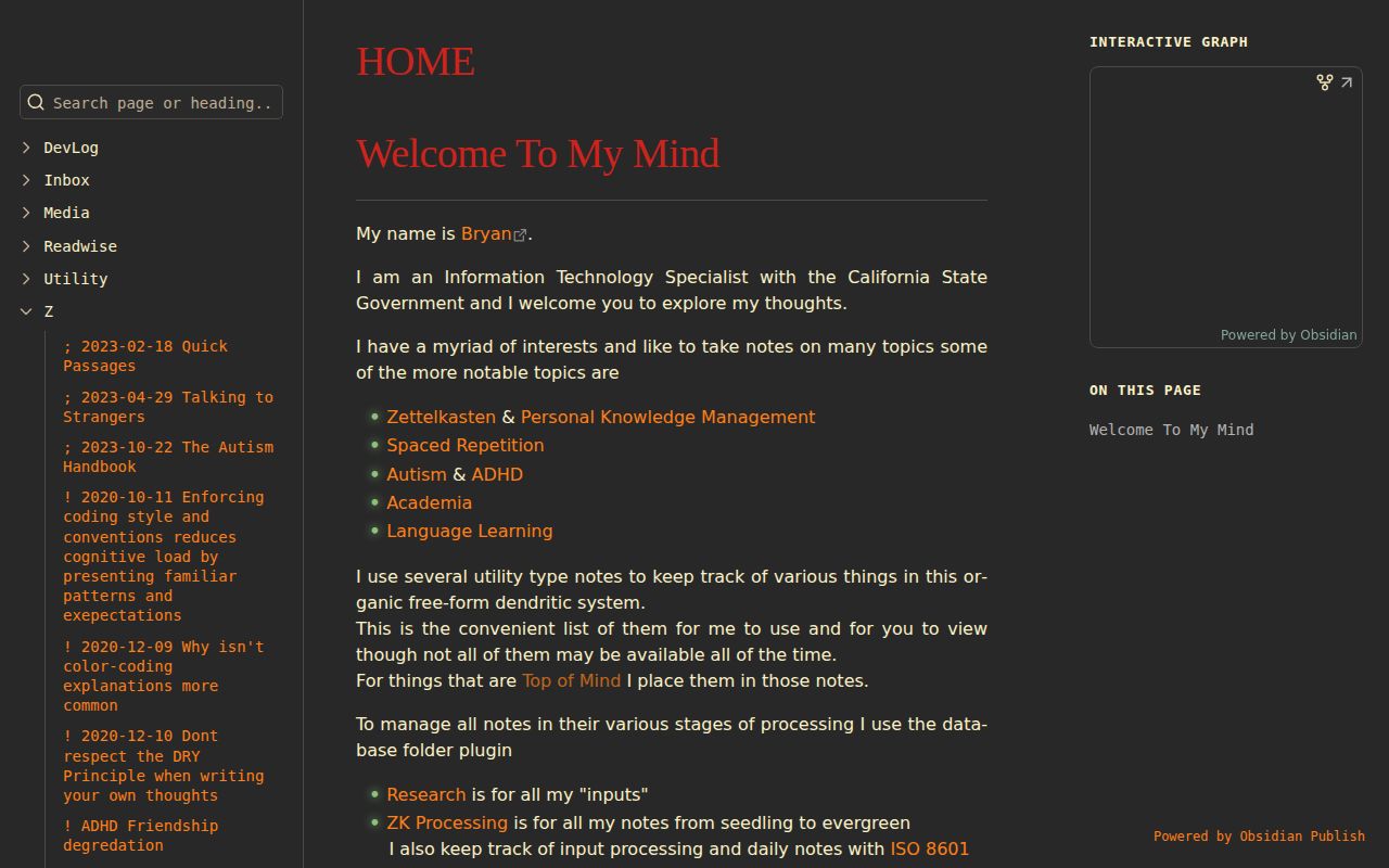 Screenshot of Bryan Jenks