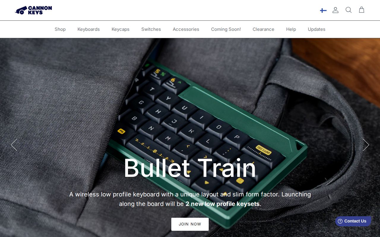 Screenshot of CannonKeys