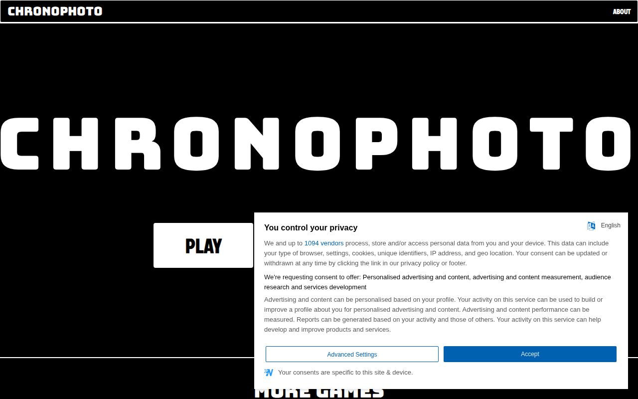 Screenshot of Chronophoto