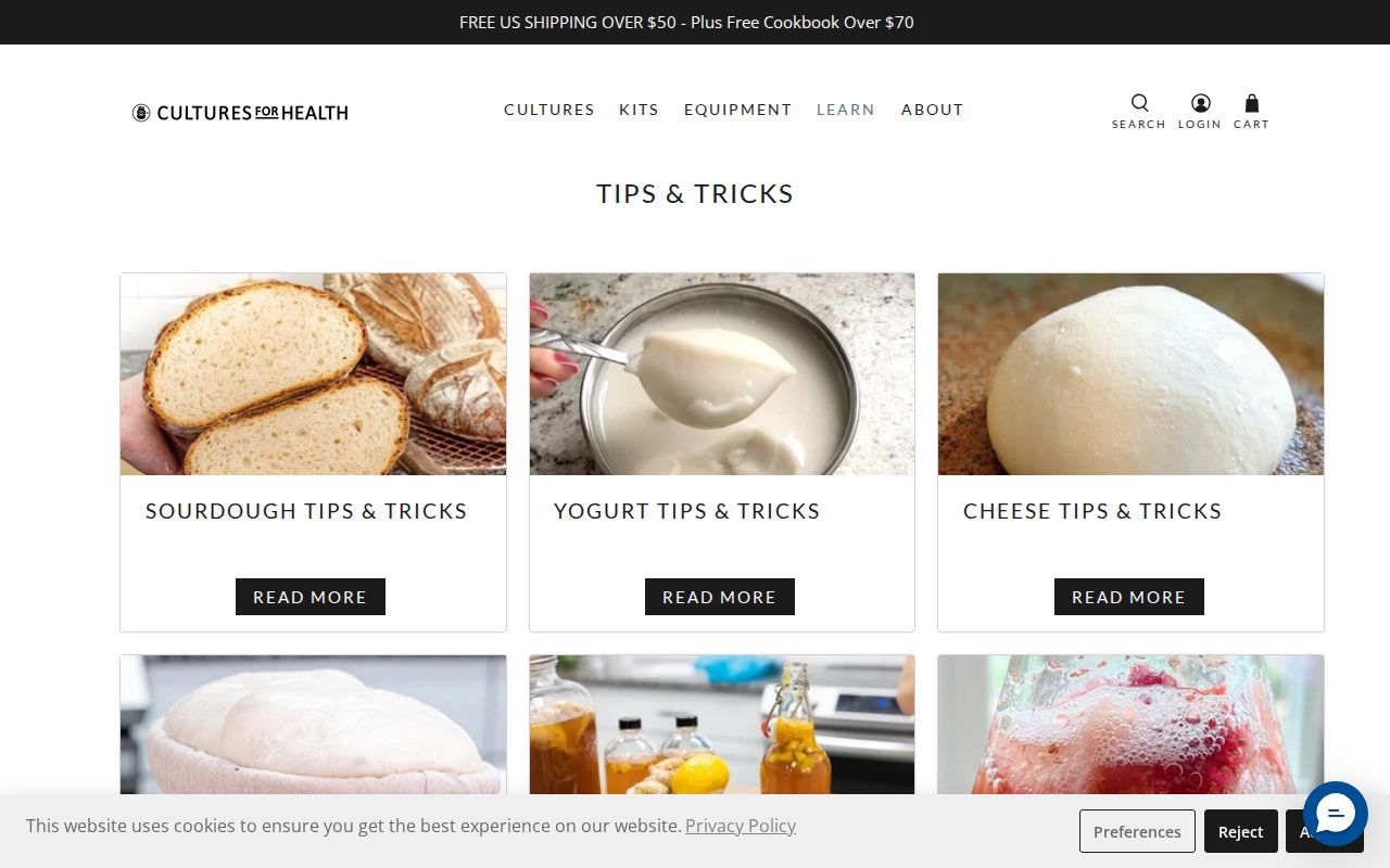Screenshot of Cultures for Health