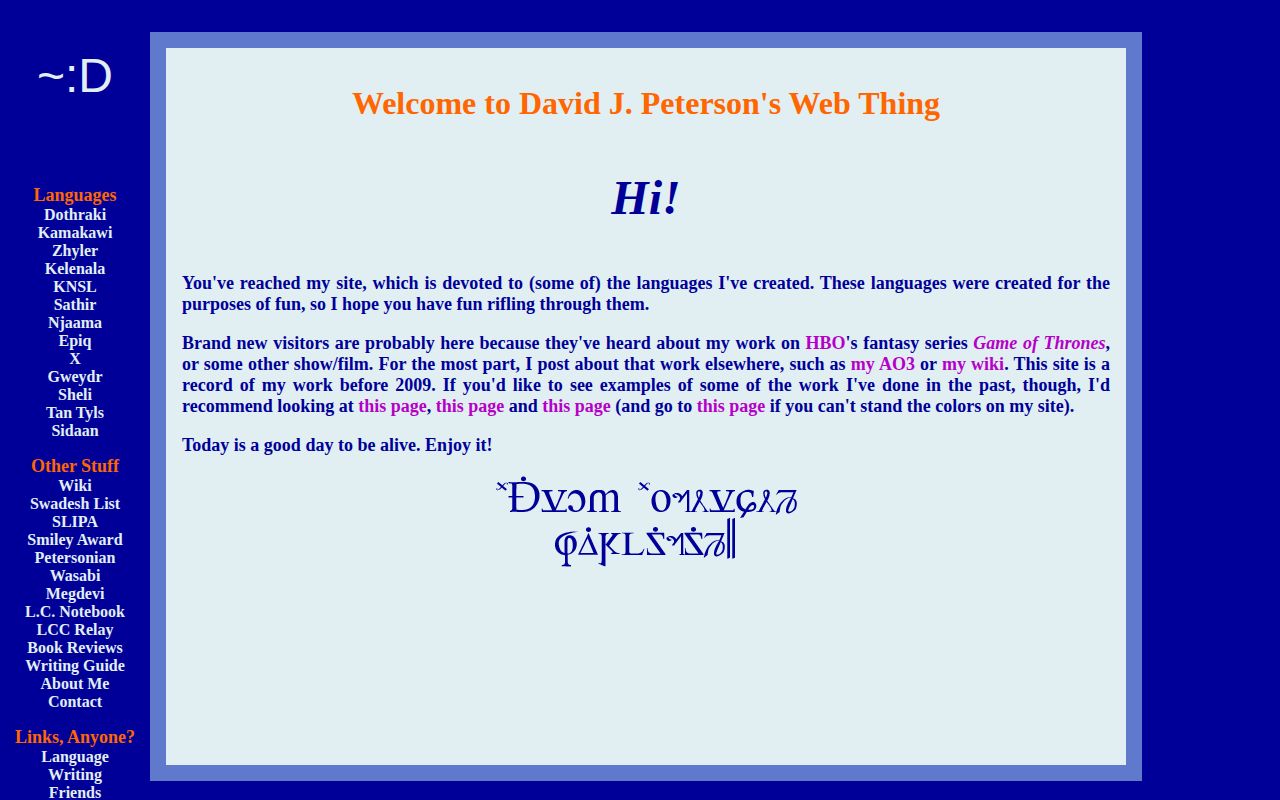 Screenshot of Dedalvs