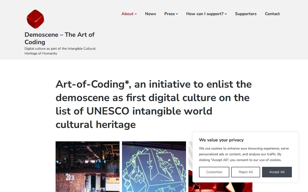 Screenshot of Demoscene - The Art of Coding