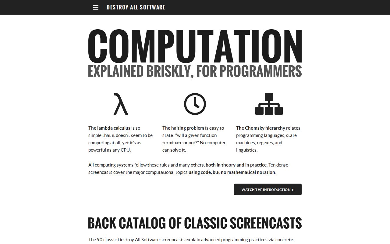 Screenshot of Destroy All Software