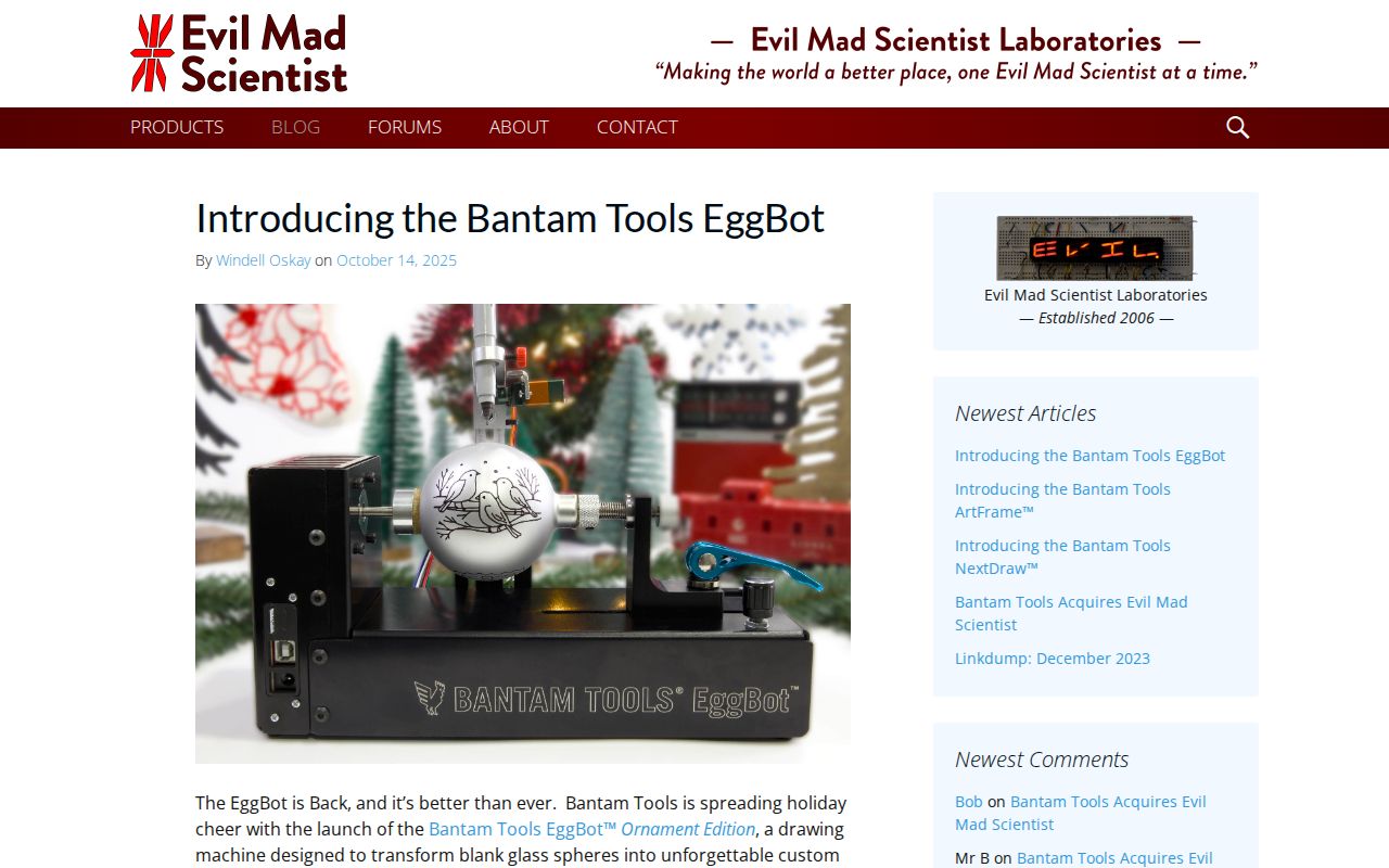 Screenshot of Evil Mad Scientist