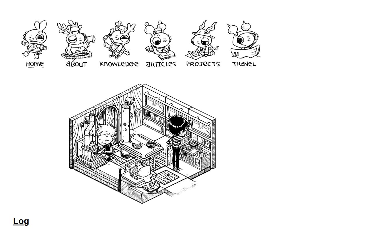 Screenshot of Hundred Rabbits