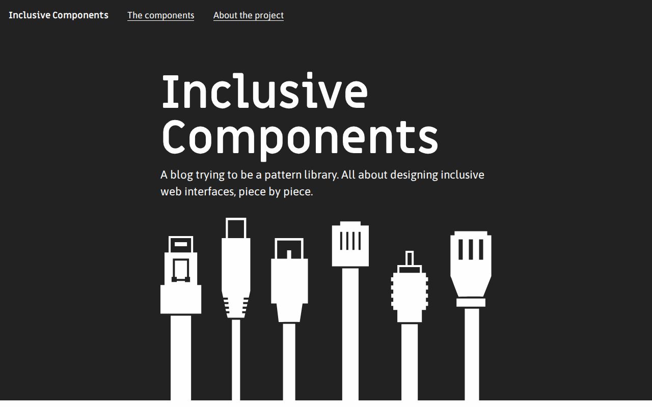 Screenshot of Inclusive Components