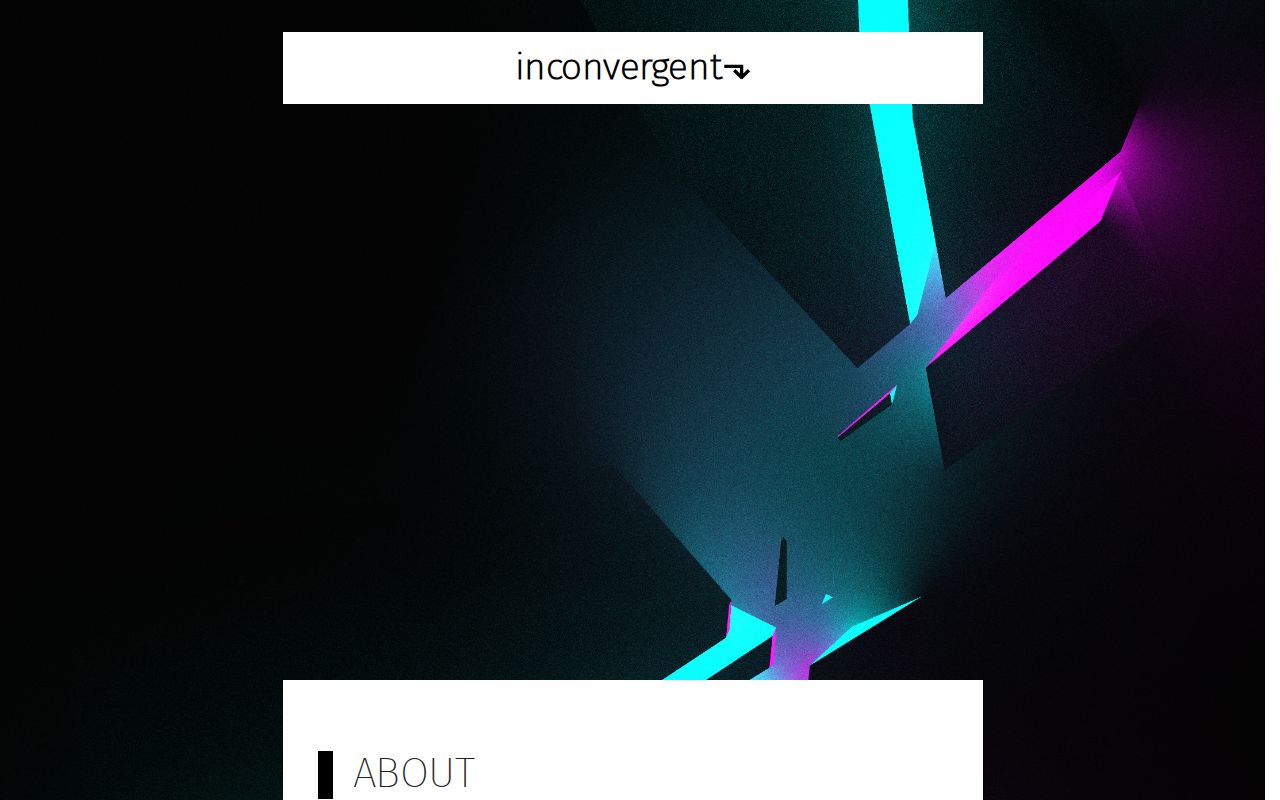 Screenshot of Inconvergent