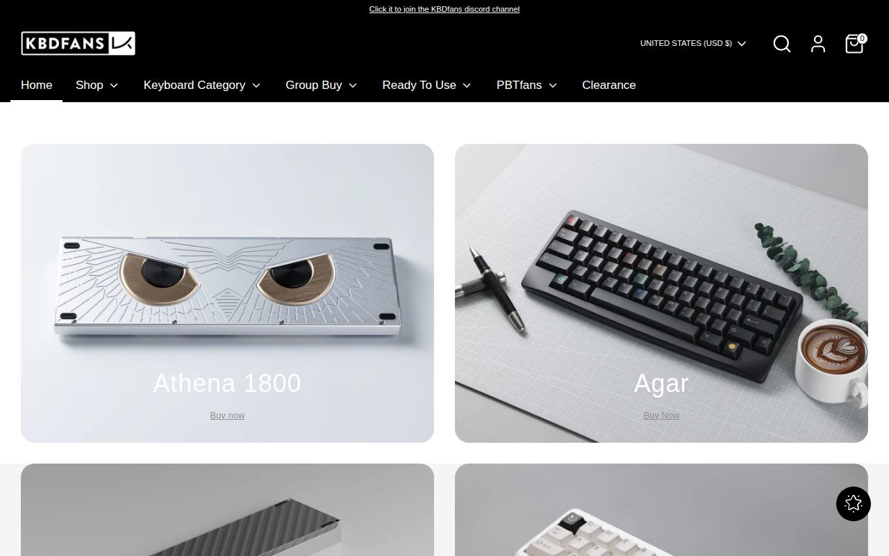 Screenshot of KBDfans