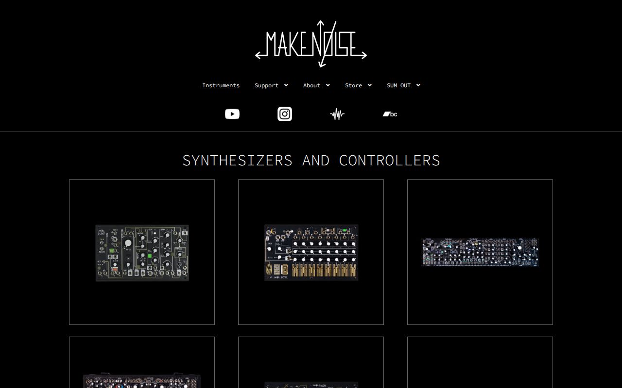 Screenshot of Make Noise