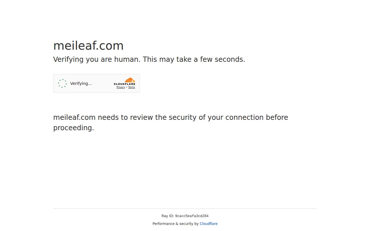 Screenshot of Mei Leaf Articles
