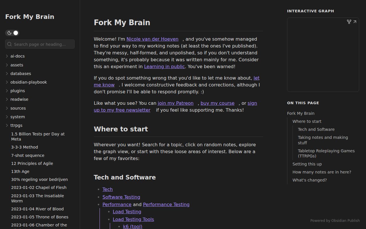 Screenshot of Nicole van der Hoeven