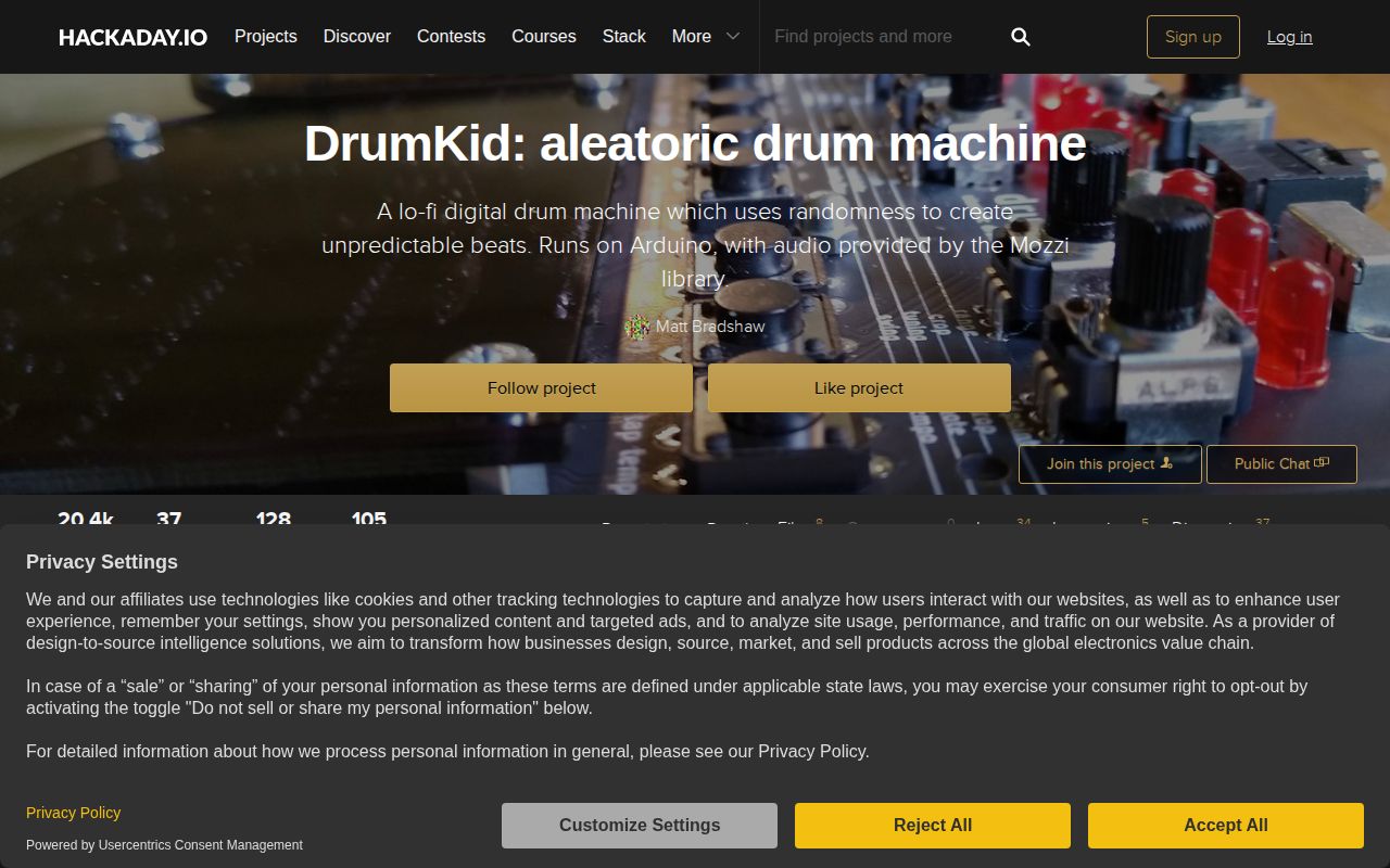 Screenshot of Open Source Ham Radio