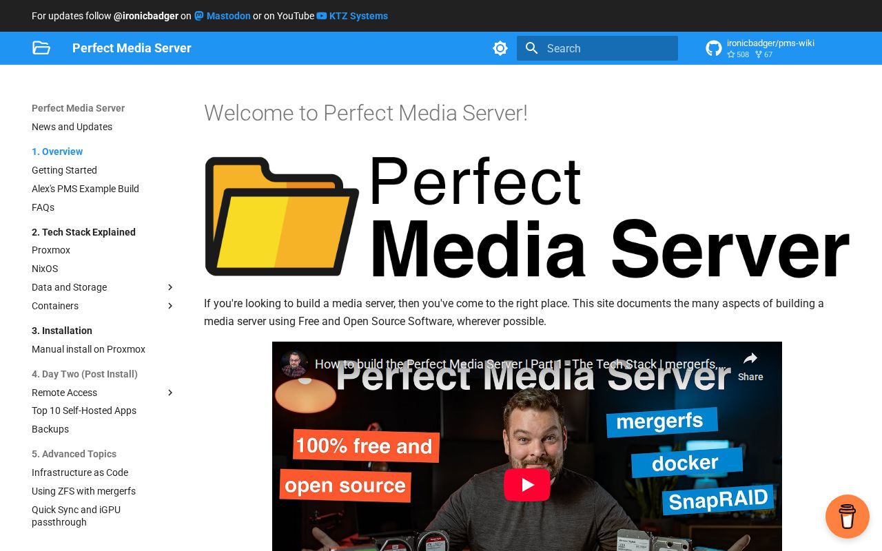Screenshot of Perfect Media Server