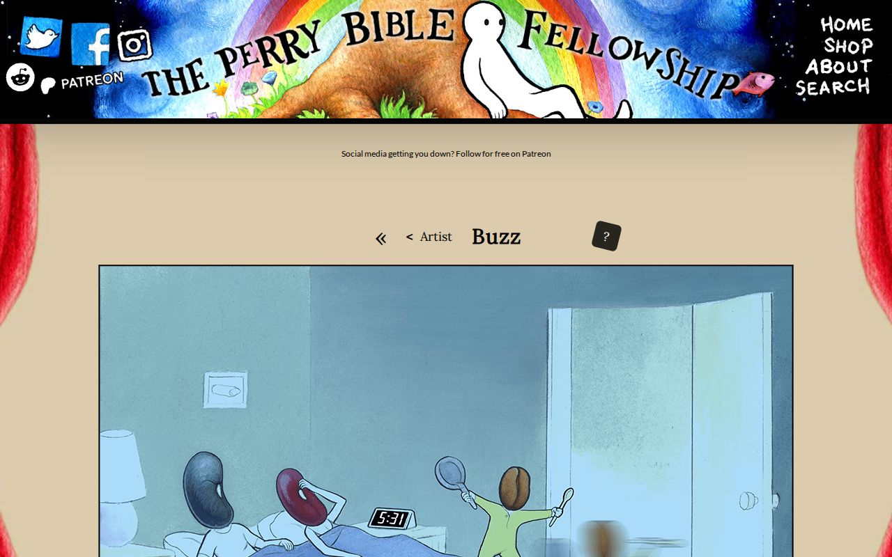 Screenshot of Perry Bible Fellowship
