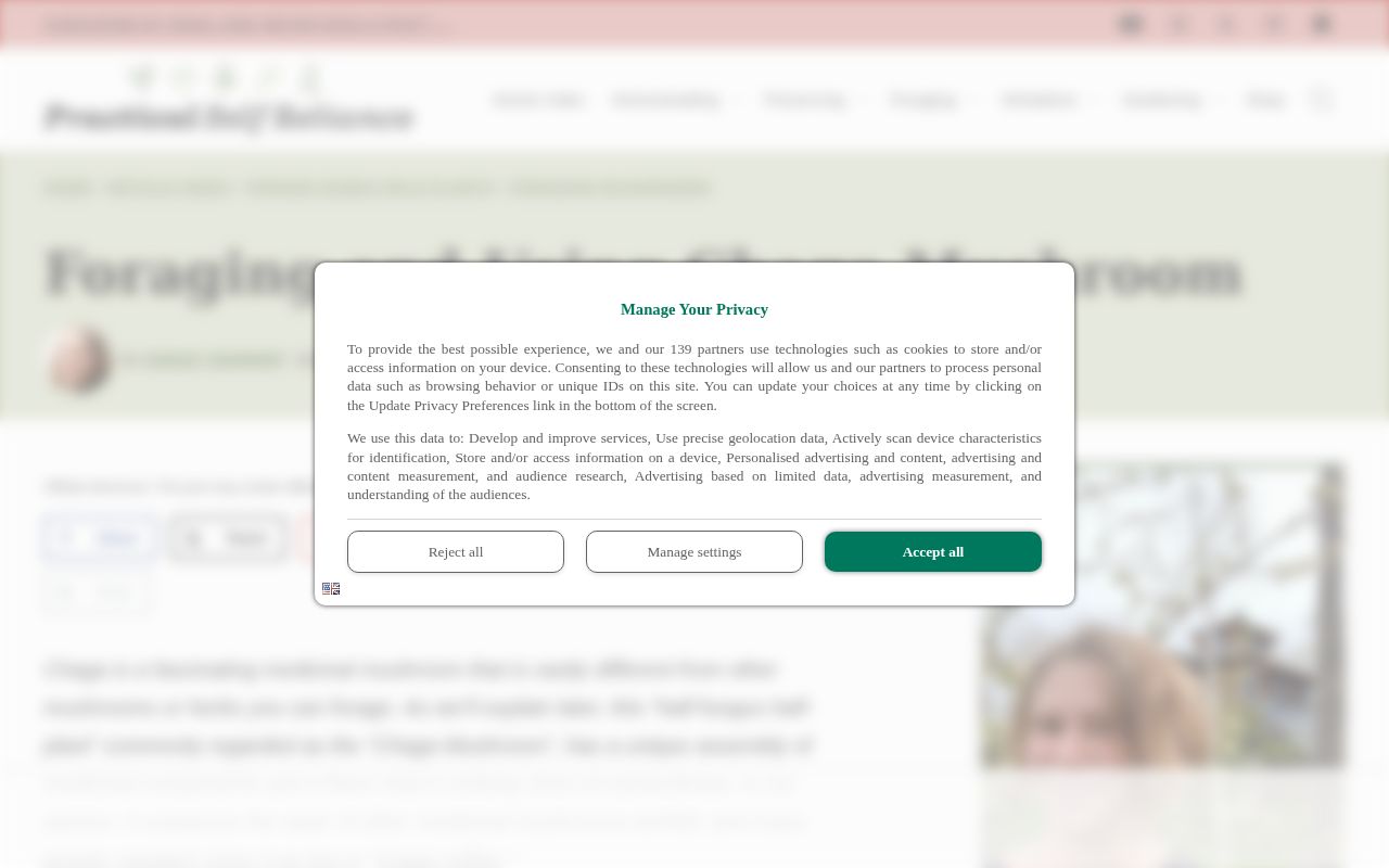 Screenshot of Practical Self Reliance - Foraging