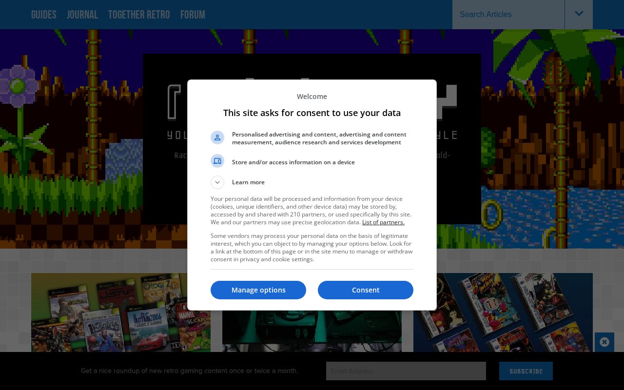 Screenshot of Racketboy