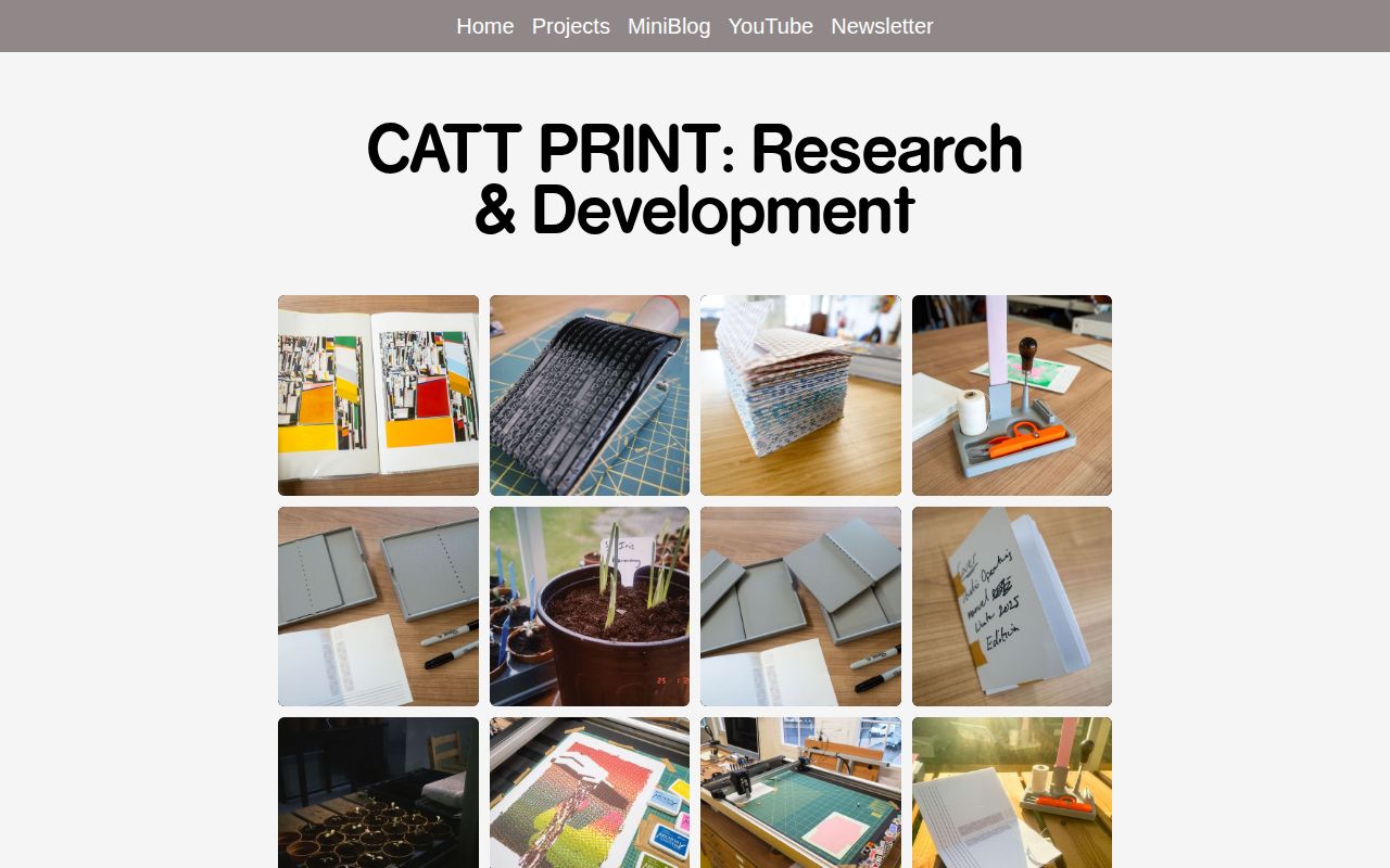 Screenshot of Rev Dan Catt