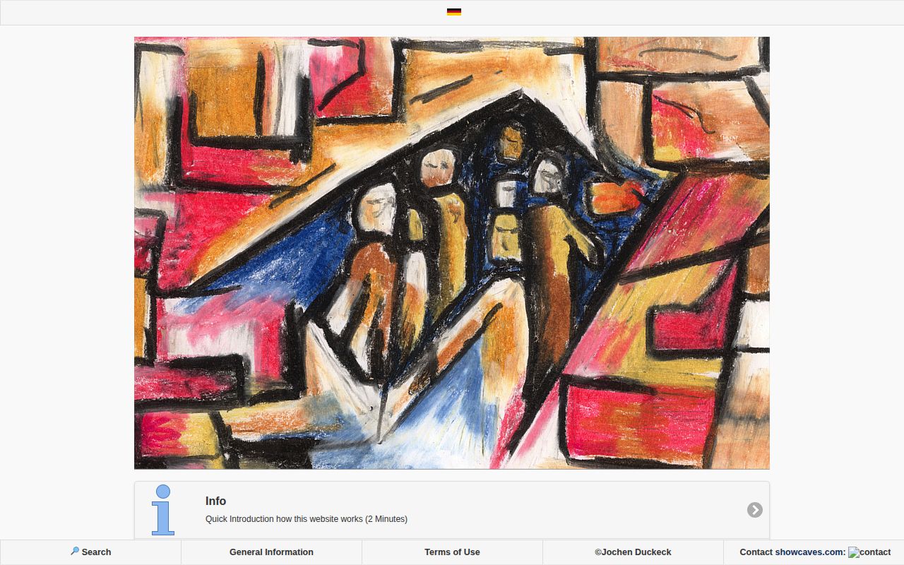 Screenshot of Show Caves