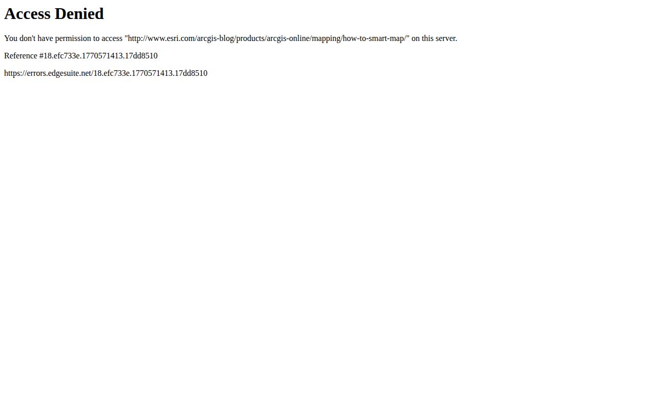 Screenshot of Smart Mapping Guide