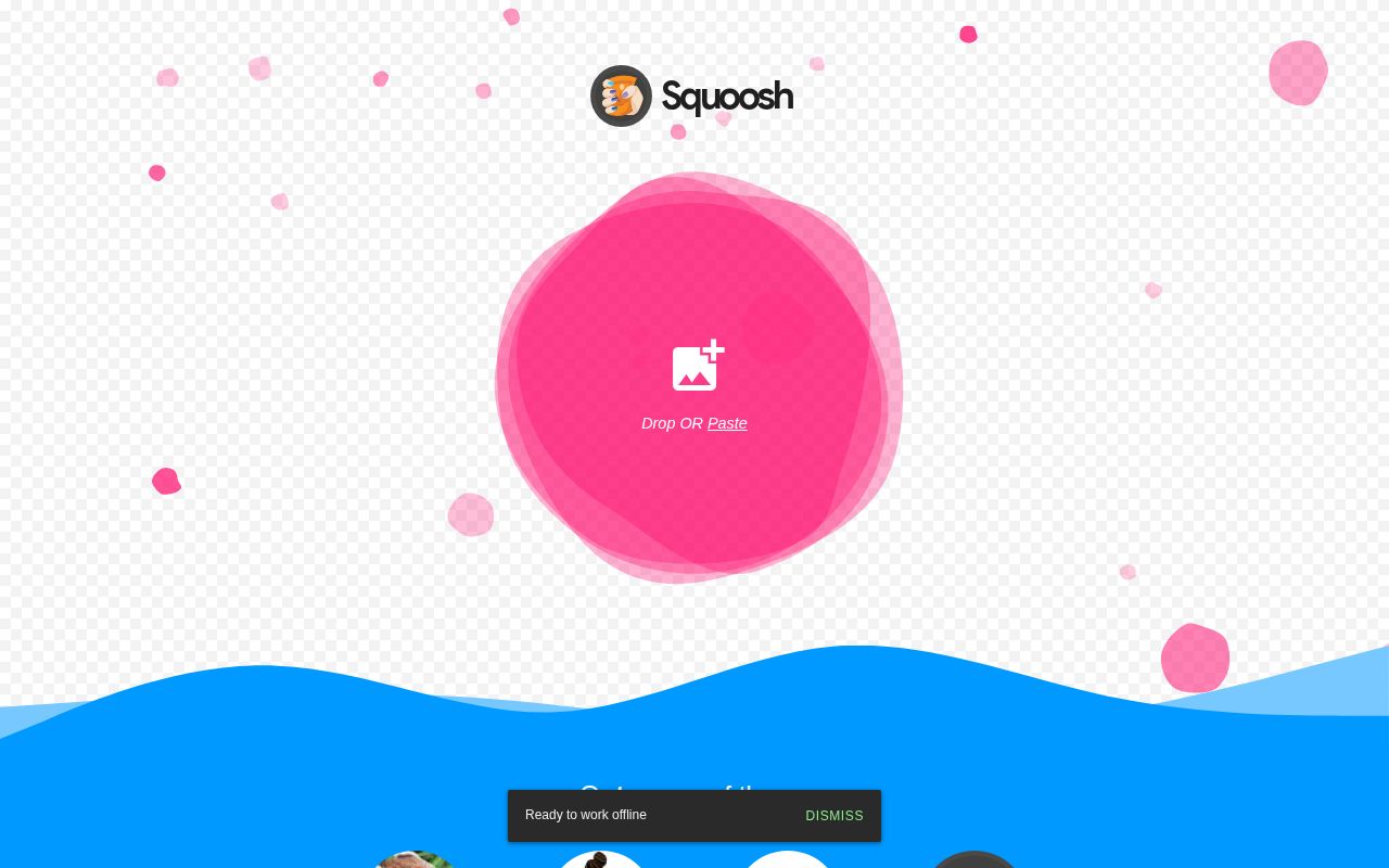 Screenshot of Squoosh