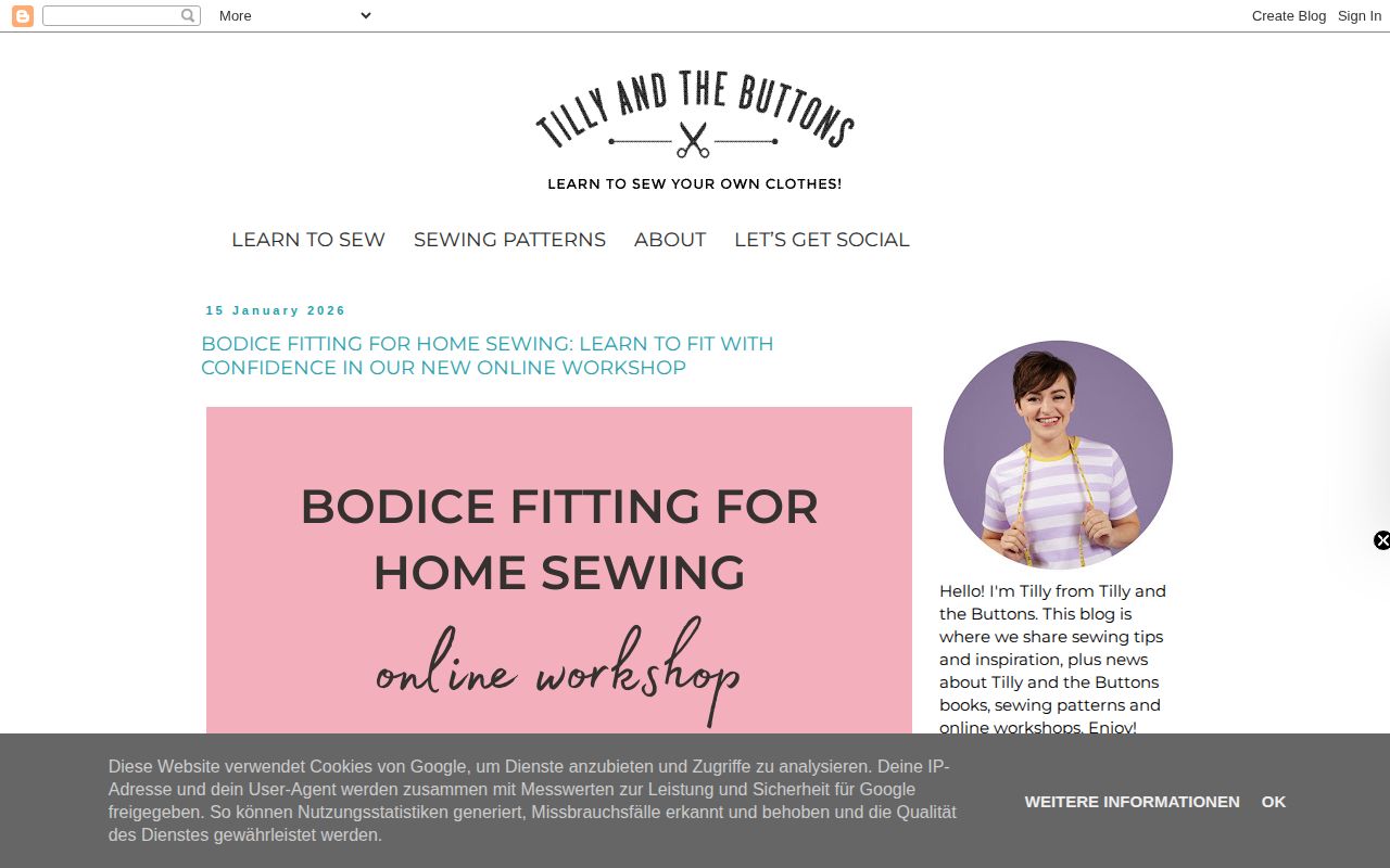 Screenshot of Tilly and the Buttons