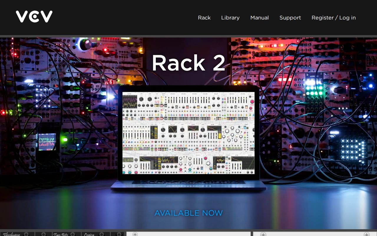 Screenshot of VCV Rack