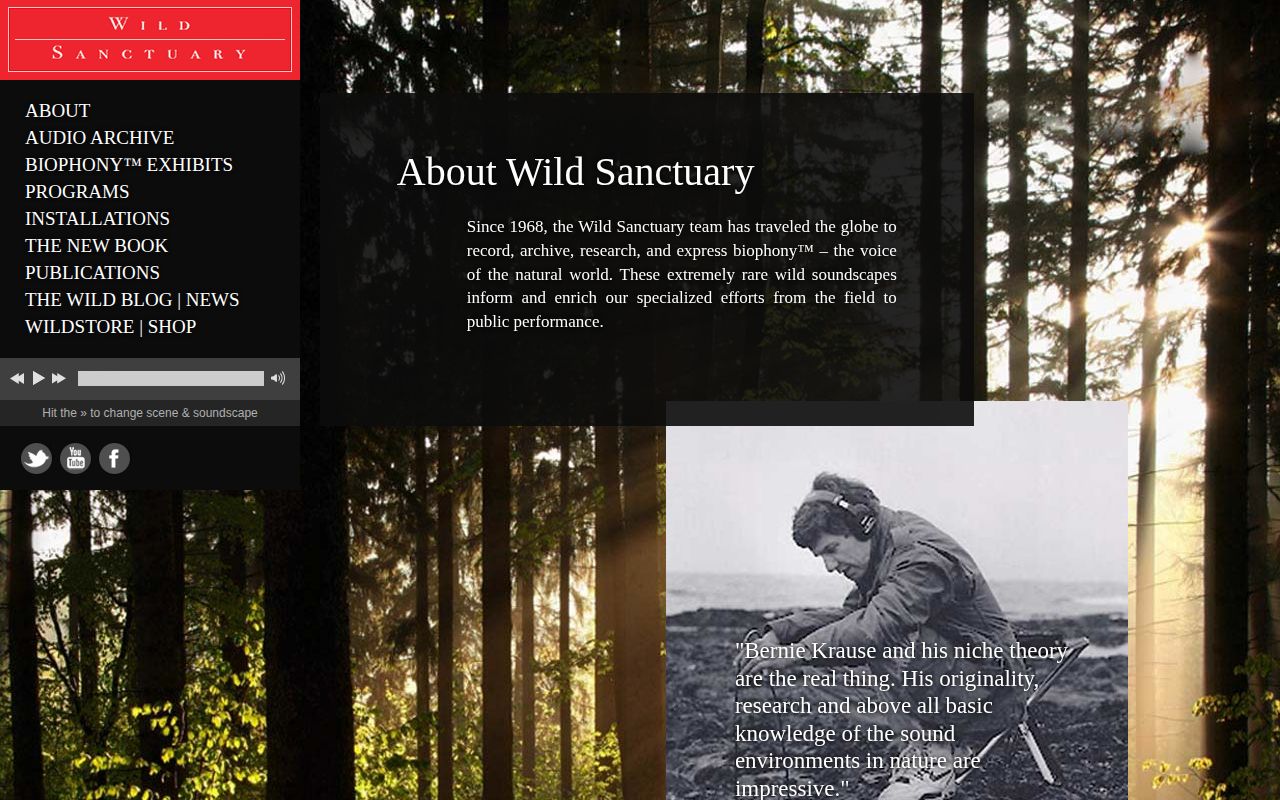 Screenshot of Wild Sanctuary