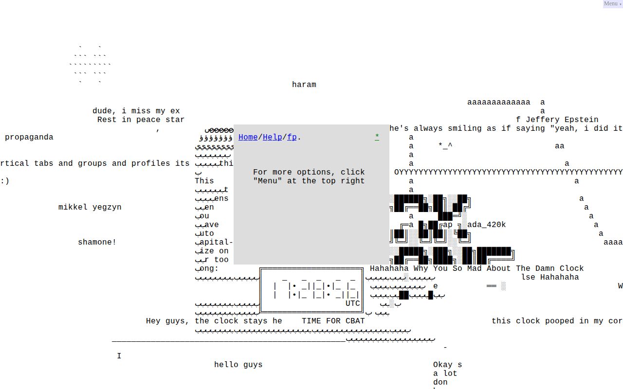 Screenshot of Your World of Text